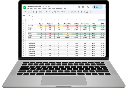 Opt in image of Dashboard system